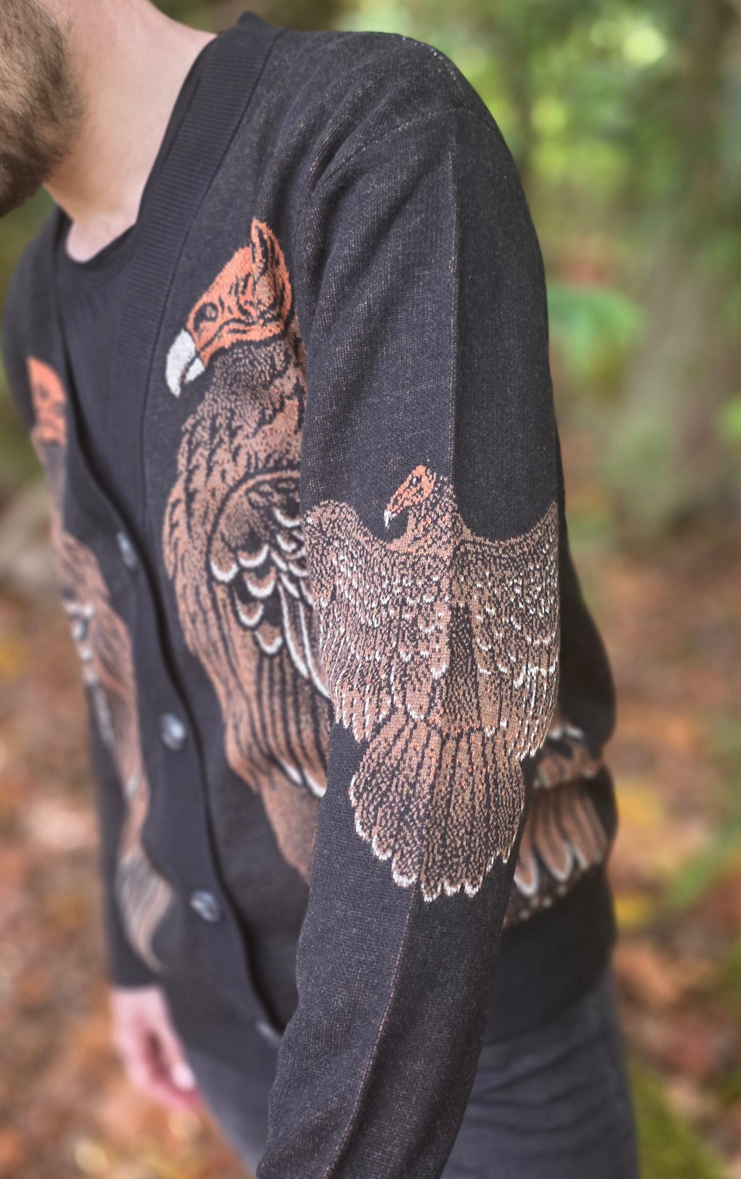 Turkey Vulture Cardigan