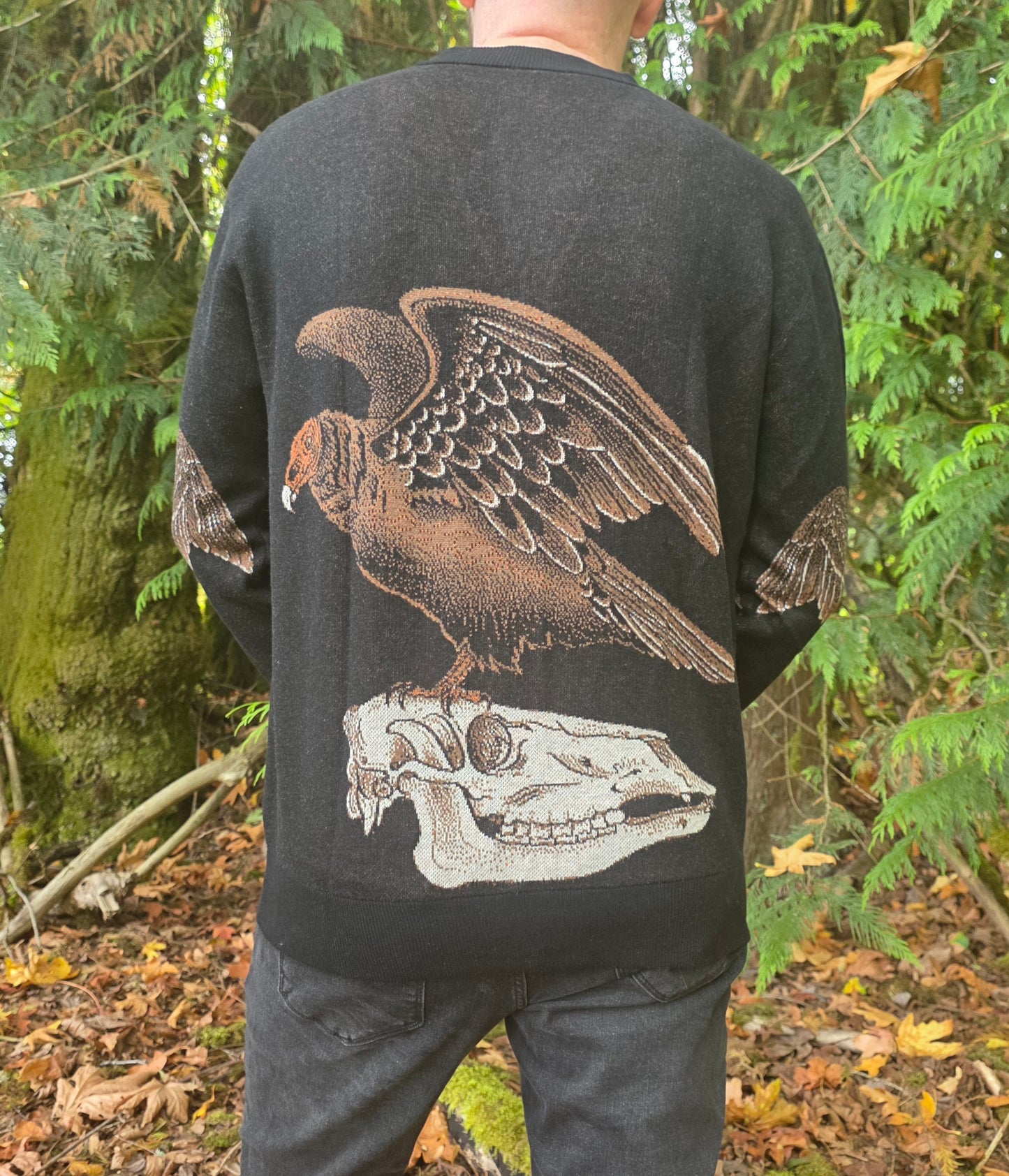 Turkey Vulture Cardigan