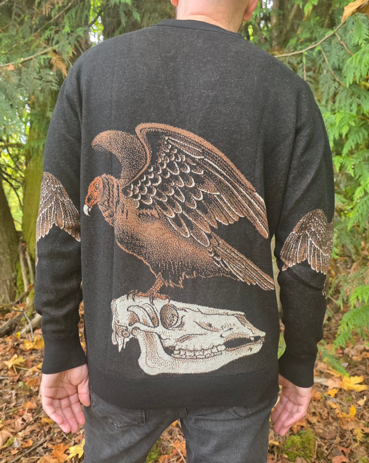 Turkey Vulture Cardigan