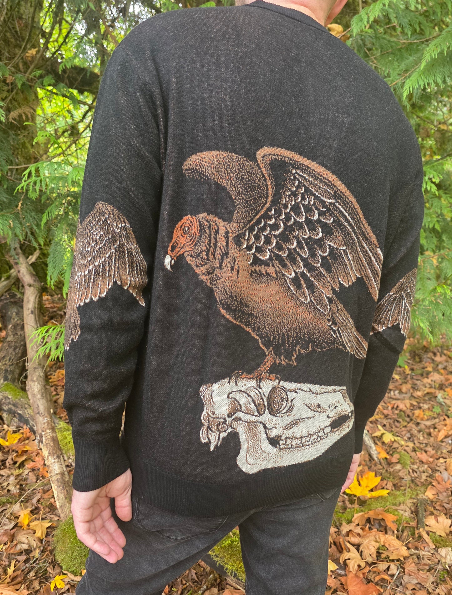 Turkey Vulture Cardigan