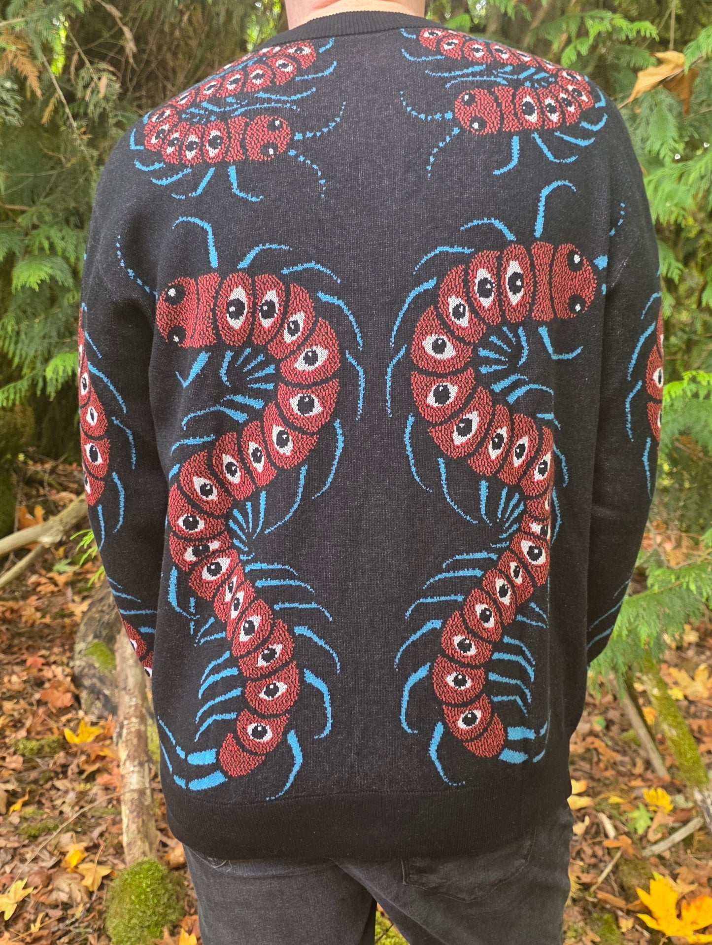 Cent-eye-pede Cardigan