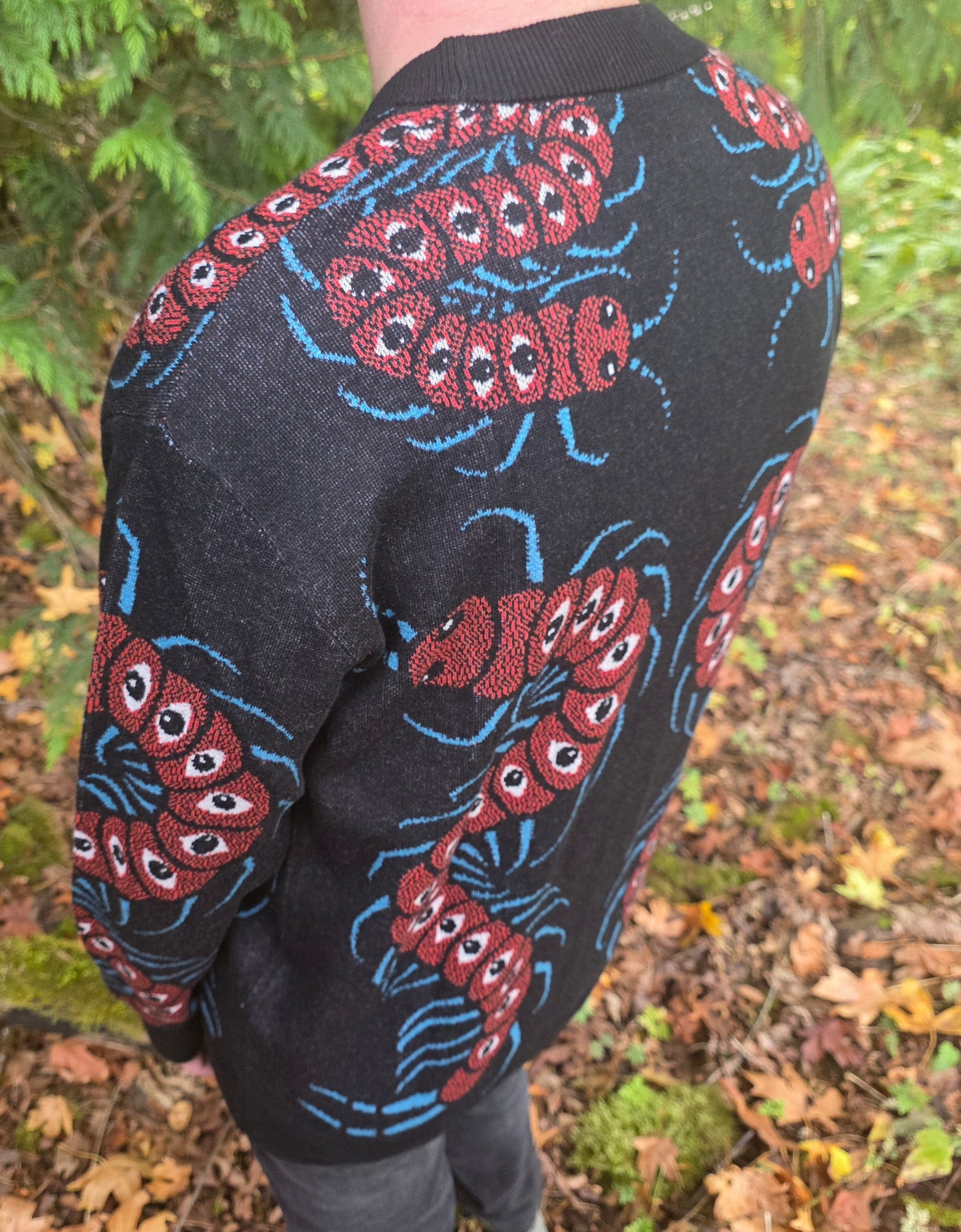 Cent-eye-pede Cardigan