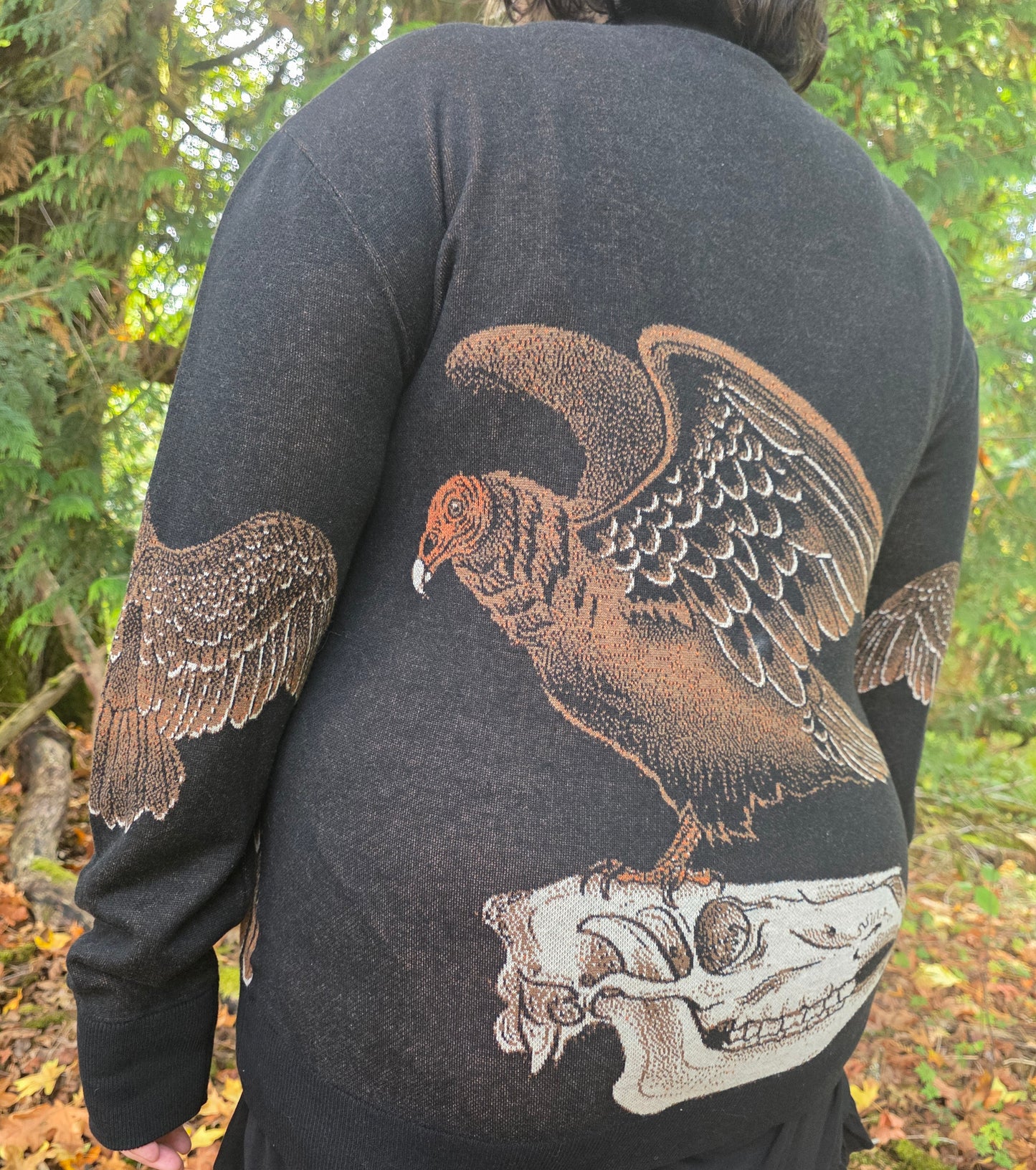 Turkey Vulture Cardigan