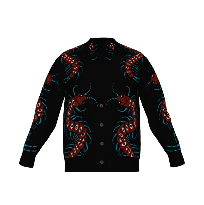 Cent-eye-pede Cardigan