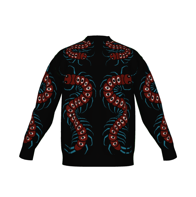 Cent-eye-pede Cardigan