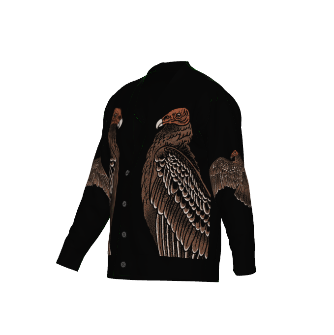 Turkey Vulture Cardigan