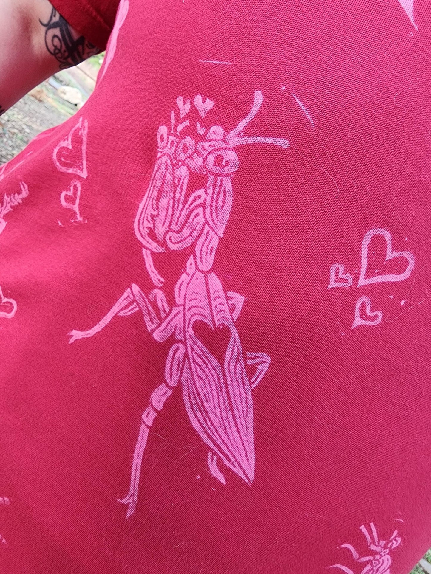 Love Bugs T Shirt (Red)
