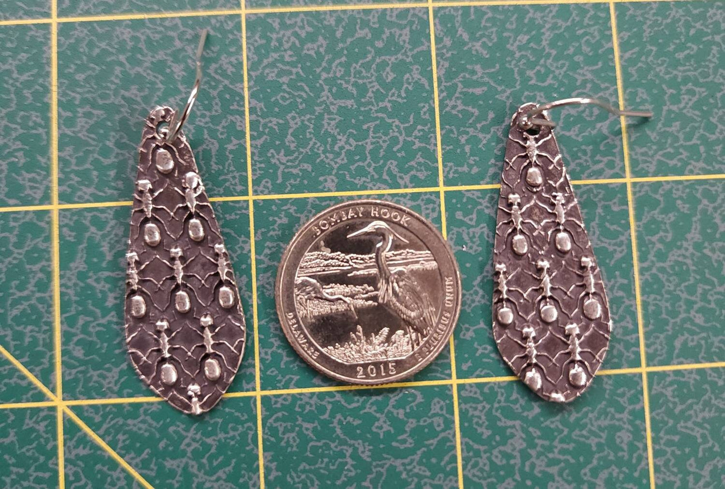 Ant Drop Earrings