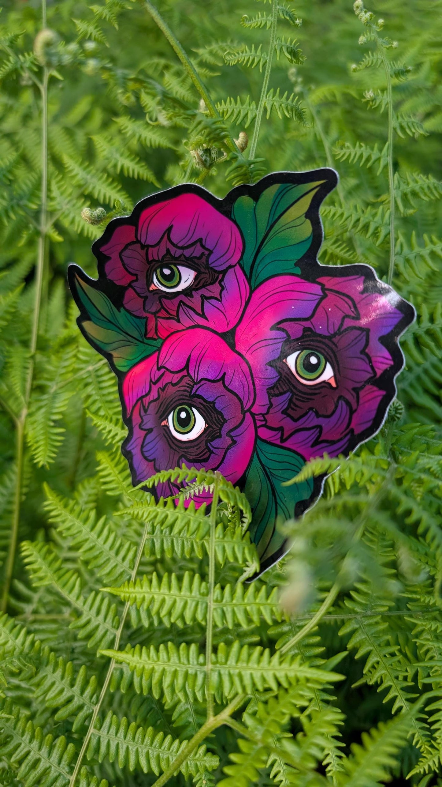 Eye Poppy Sticker