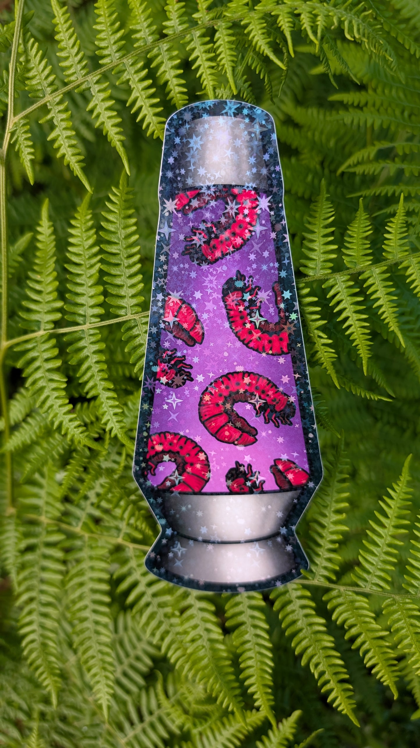 Larvae Lamp Sticker