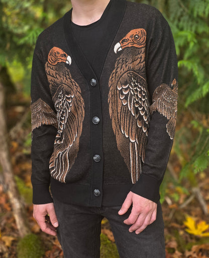 Turkey Vulture Cardigan
