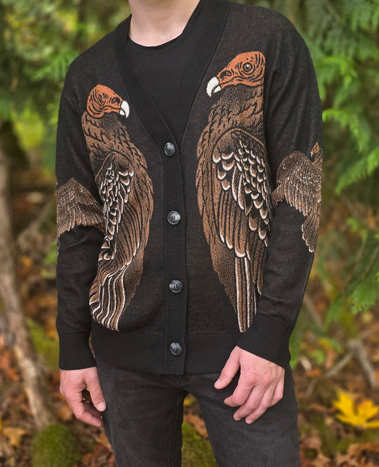 Turkey Vulture Cardigan