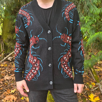 Cent-eye-pede Cardigan
