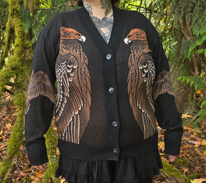 Turkey Vulture Cardigan