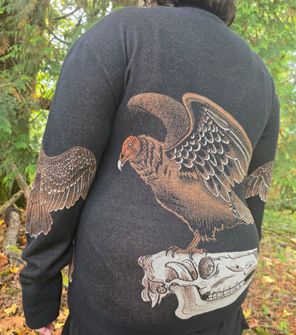 Turkey Vulture Cardigan