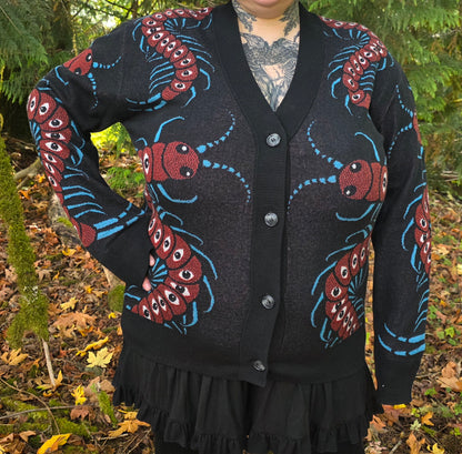 Cent-eye-pede Cardigan