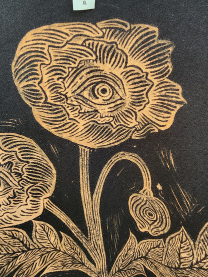 Eyeball Poppy (Original Design) T Shirt
