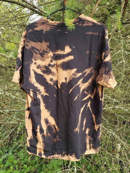 Goliath Beetle Bleach Printed Reverse Tie Dyed T-shirt *Made-to-Order sizes XS-10XL*