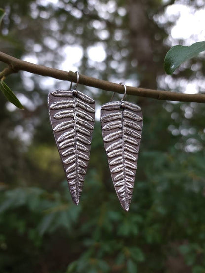 Fern Earrings *Made-To-Order* Silver