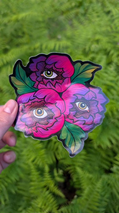 Eye Poppy Sticker