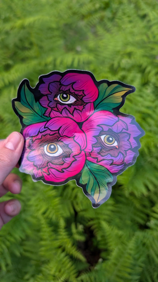 Eye Poppy Sticker