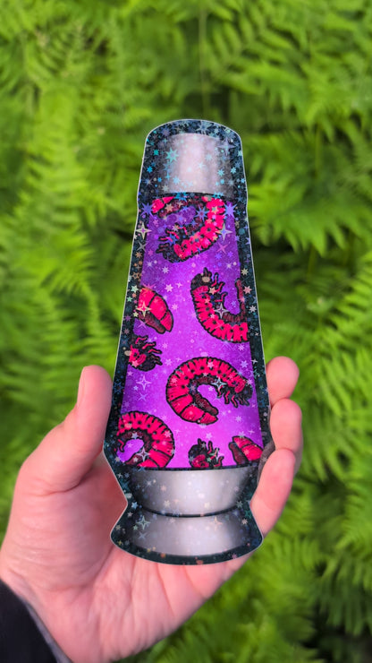 Larvae Lamp Sticker