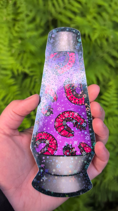 Larvae Lamp Sticker